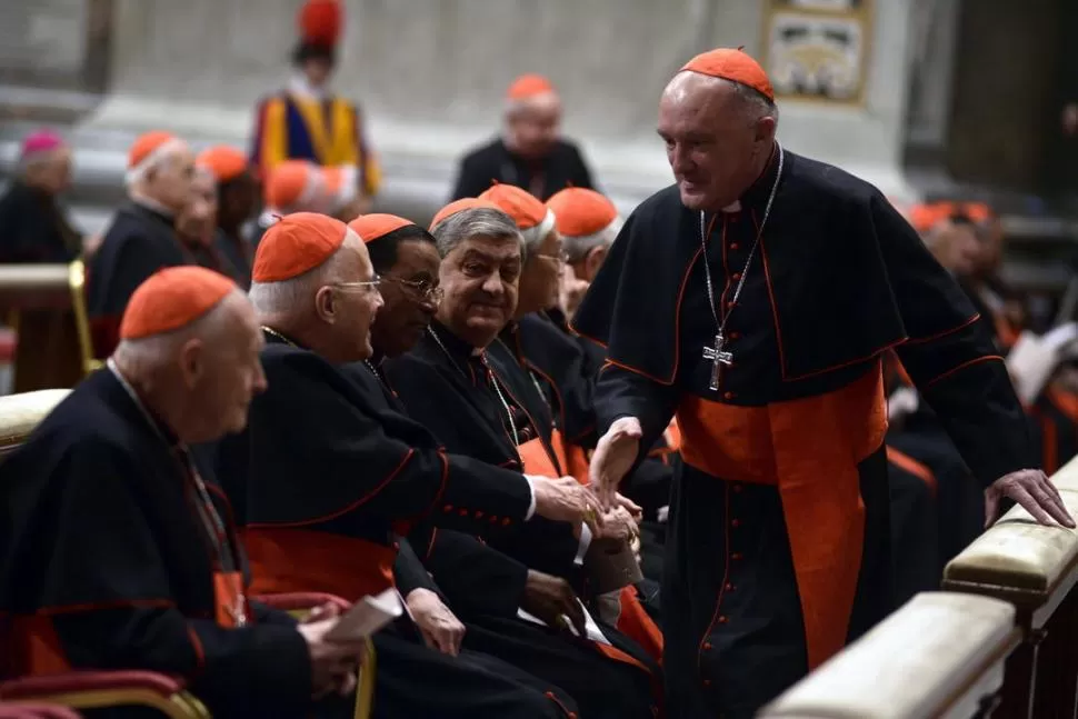 DIAS DE CONGREGACIONES Y REFLEXIÓN. Los cardenales se toman su tiempo porque casi no se conocen. EFE