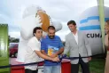 Inauguraron el monumento al sánguche de milanesa