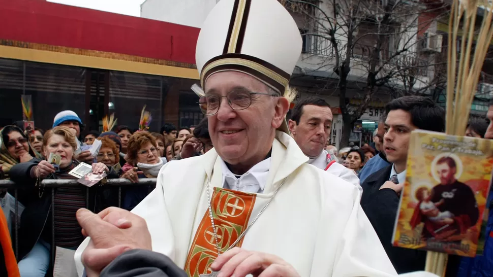 MIRADA CRITICA. Bergoglio cuestionó los problemas sociales que afectan a la Argentina. REUTERS