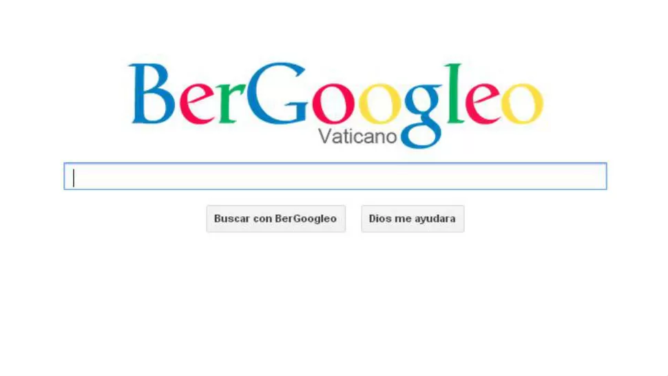 El Papa Francisco tiene su propio buscador: BerGoogleo