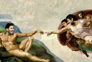 ¿Maradona y Messi reemplazarán a Dios y Adán en la Capilla Sixtina?