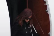 Cristina viajó en un jet privado a Roma para evitar otro embargo