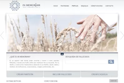 Ya funciona InMemorian, una red social para los muertos