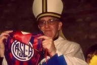 Antes de la asunción, el Papa Francisco hizo ganar a San Lorenzo