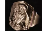 Así es el anillo del Pescador que usa Francisco