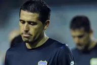 Riquelme se lesionó y es duda en Boca