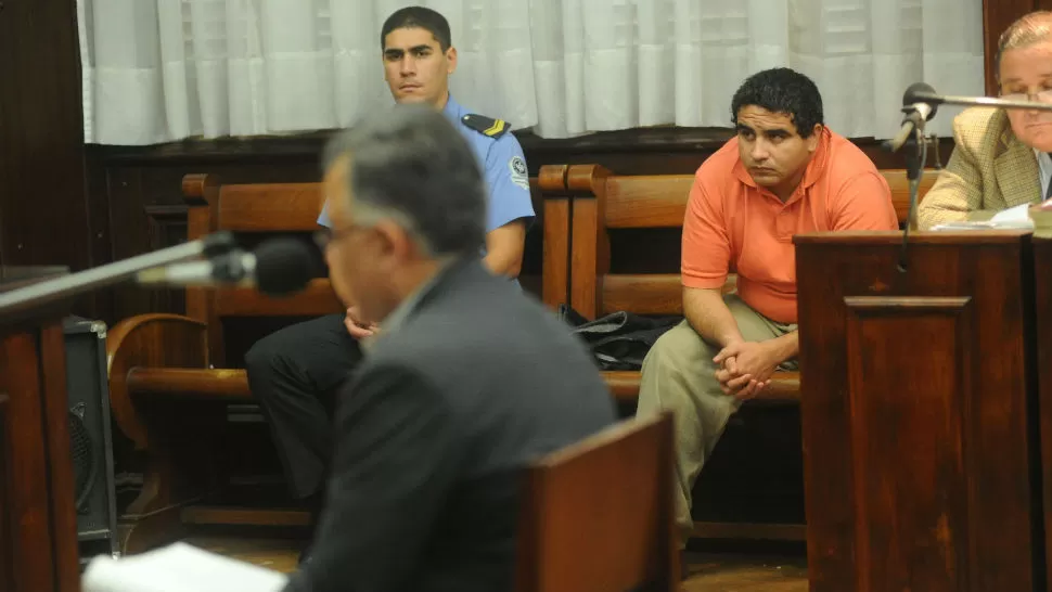 ACUSADO. Bruno Alberto Guerrero escucha atentamente el juicio. LA GACETA / FOTO DE FRANCO VERA