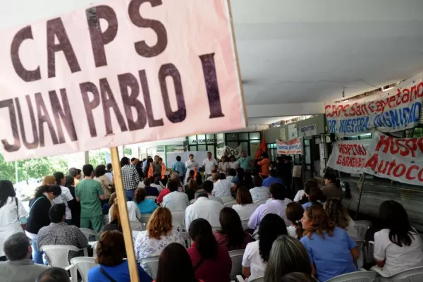 Autoconvocados de la salud harán mañana un paro por 24 horas