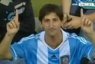 Furor por el doble de Messi en el Monumental