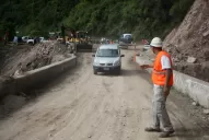 Aseguran que la ruta a los Valles se encuentra en buen estado, tras el aluvión