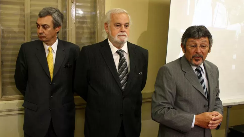 EXCLUIDO. En principio, el trámite de la denuncia que dedujo Trimarco proseguirá respecto de Romero Lascano (izquierda) y Piedrabuena (derecha). ARCHIVO LA GACETA