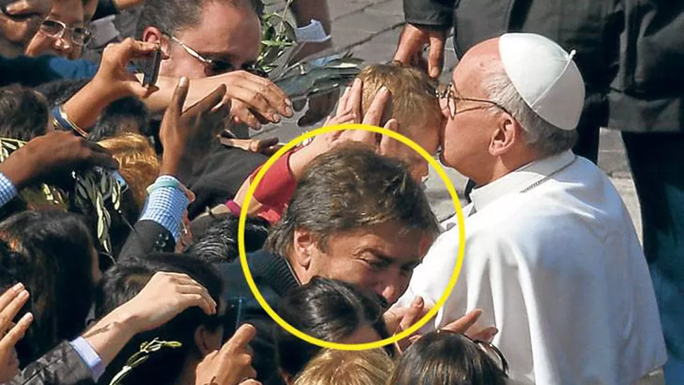 AMIGOS. Allegados a Colella aseguran que los une una larga amistad y que fue junto a su familia a saludar al Papa argentino. FOTO TOMADA DE PERFIL.COM