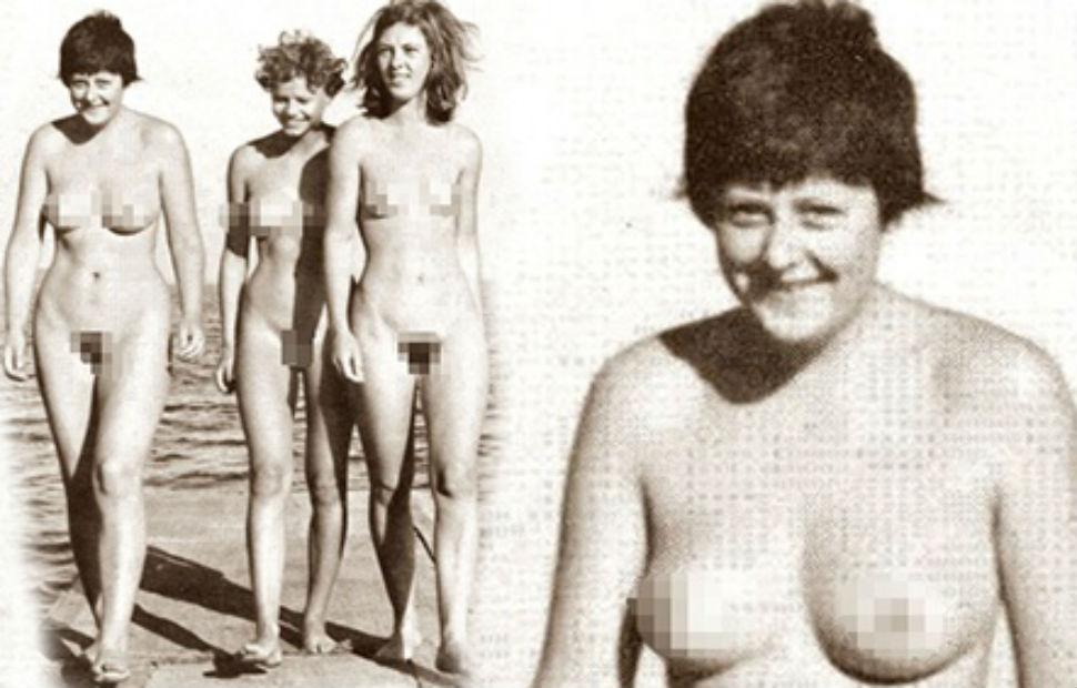 Una supuesta foto de Angela Merkel desnuda es furor en las redes sociales.
