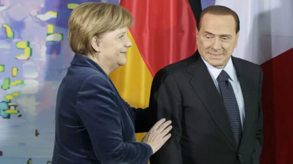 HONESTIDAD BRUTAL. Al ex premier italiano no le gustaba el aspecto físico de la canciller alemana, Angela Merkel. FOTO TOMADA DE GLOBEDIA.COM