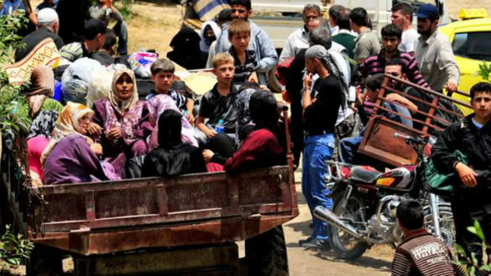 TENSIÓN CRECIENTE. Temen que el éxodo de refugiados de Siria siga en aumento. FOTO TOMADA DE AZTECANOTICIAS.COM.MX