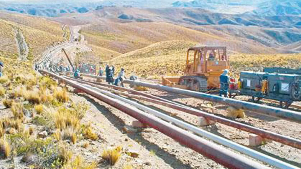 APORTE CLAVE. Bolivia ayuda a la Argentina a hacer frente a la creciente demanda de gas. FOTO TOMADA DE FMBOLIVIA.COM.BO