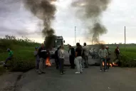 Choferes de autos rurales cortaron las rutas 302 y 306