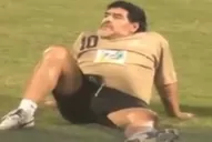 Maradona perdió un partido y explotó a lo Tévez