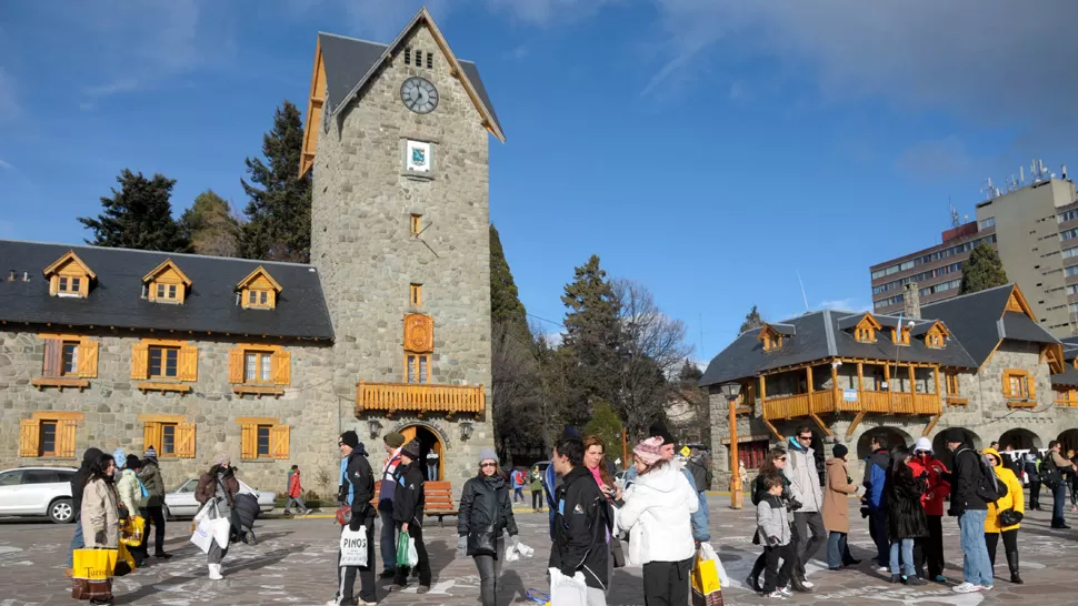 ELEGIDO. Bariloche es el principal destino de los estudiantes secundarios argentinos. TELAM / ARCHIVO