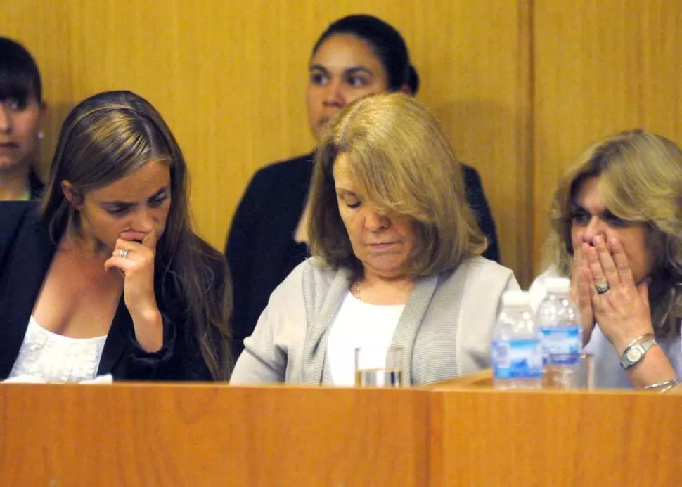 FALLO. Susana Freydoz escuchó la sentencia el 20 de noviembre de 2012. TELAM (ARCHIVO)