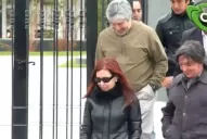 Las inéditas imágenes de Cristina, Máximo y Lázaro Báez