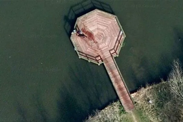 ¿Google Earth registró un asesinato?