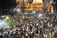 Estos fueron los carteles y las pancartas de 18A en Tucumán