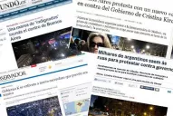 Diarios extranjeros reflejaron el 18A