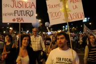 Las fotos del 18A en la Plaza de Mayo