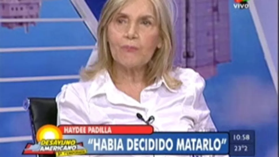BOMBA. Haydée Padilla dijo que Luppi debe definir su sexualidad. FOTO TOMADA DE EXITOINA.COM