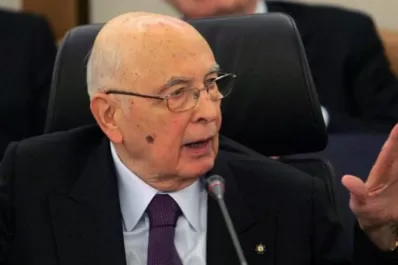 Napolitano fue reelecto presidente de Italia a los 87 años