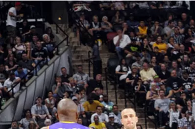 Manu lideró a los Spurs en la victoria ante los Lakers