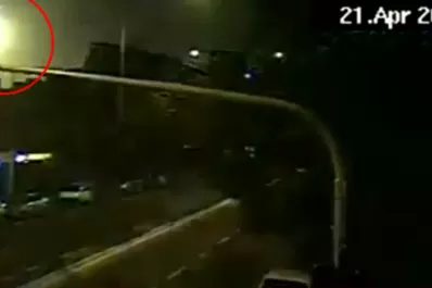 Las cámaras de seguridad tucumanas vieron el meteorito