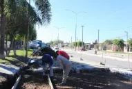 Arreglan la avenida Independencia, entre Colón y el canal sur