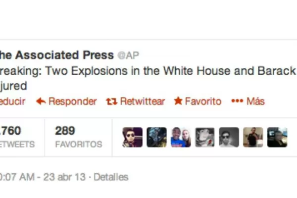 Hackean la cuenta de AP para anunciar falso atentado contra Obama