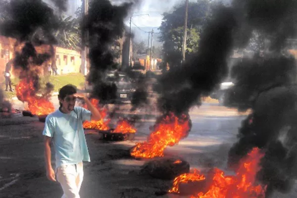 Finalizó una protesta en Ejército del Norte y Francisco de Aguirre