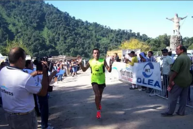 Rafa Lencina se lució en la Trepada al Indio