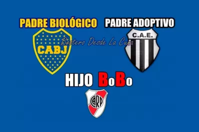 Con afiches, Boca se burla de River por su derrota ante Estudiantes de Caseros