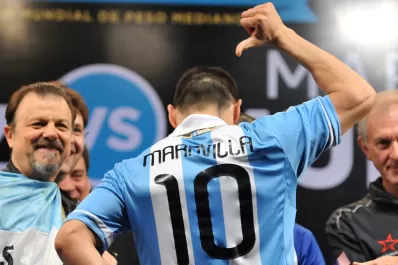 El show de Maravilla comenzó con el pesaje