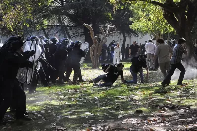 Vidal, sobre la represión en el Borda: la Policía actuó para defenderse