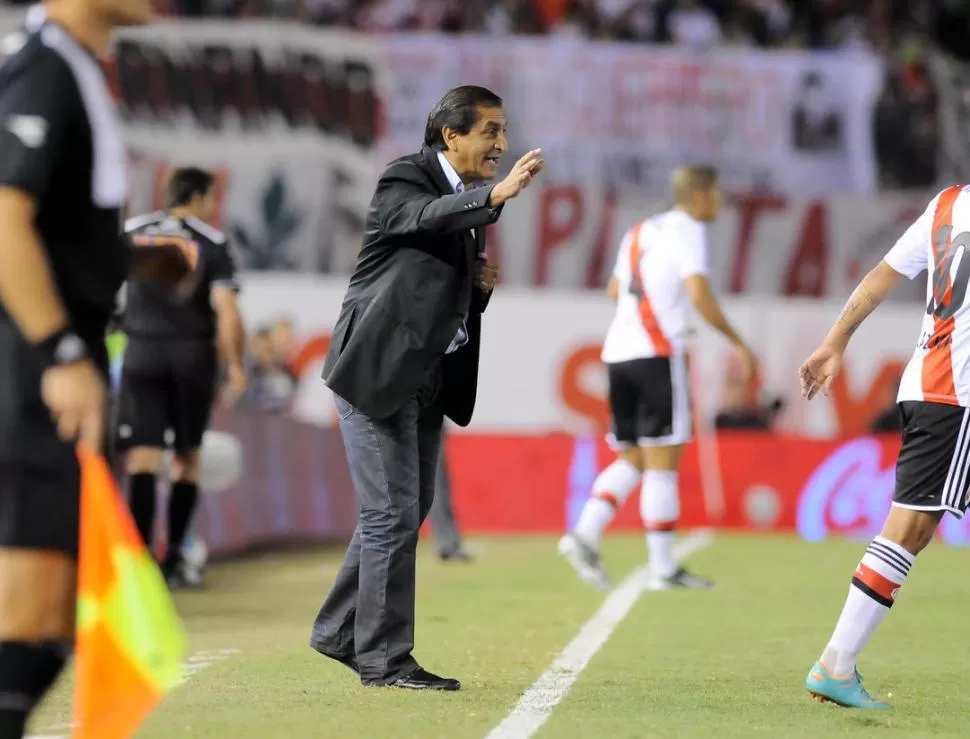 PREOCUPADO. A Ramón Díaz no le gustó que insulten a los jugadores. 