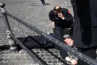 Tiroteo en la jura del Gobierno de Italia