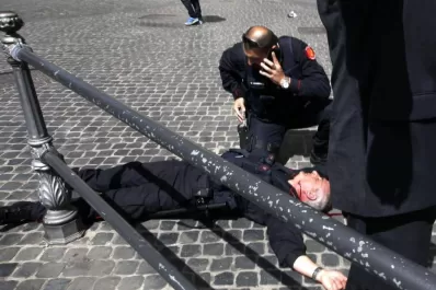 Tiroteo en la jura del Gobierno de Italia