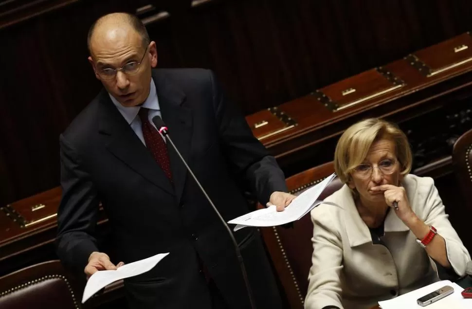 NUEVO CONDUCTOR. A los 46 años, Enrico Letta gobernará Italia. REUTERS