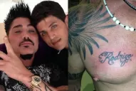 Fort se tatuó el nombre de su novio en el pecho