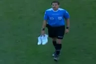 Le tiraron un par de zapatillas a Delfino