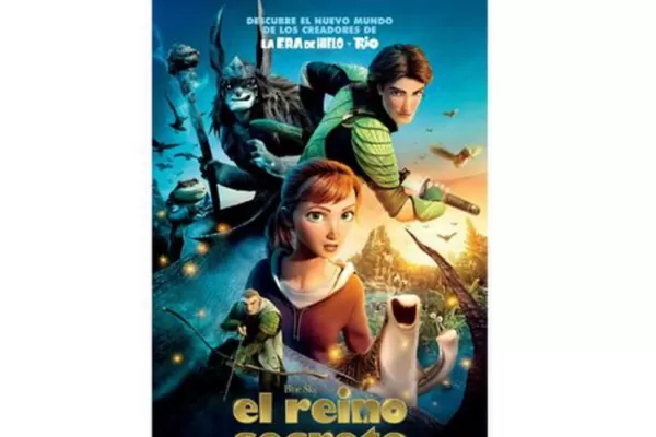 El reino secreto: aventuras animadas en 3D para chicos con frío