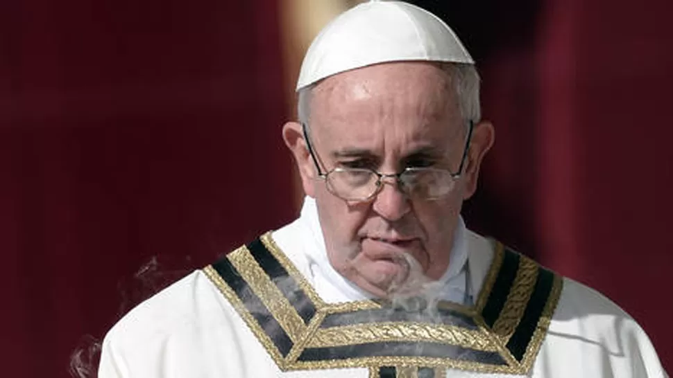 MENSAJE. El Papa Francisco dijo que quiere que los 1.200 miembros de la Iglesia Católica defiendan a los pobres. FOTO TOMADA DE CLARIN.COM