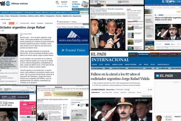 Así reflejaron los diarios del mundo la muerte de Jorge Rafael Videla
