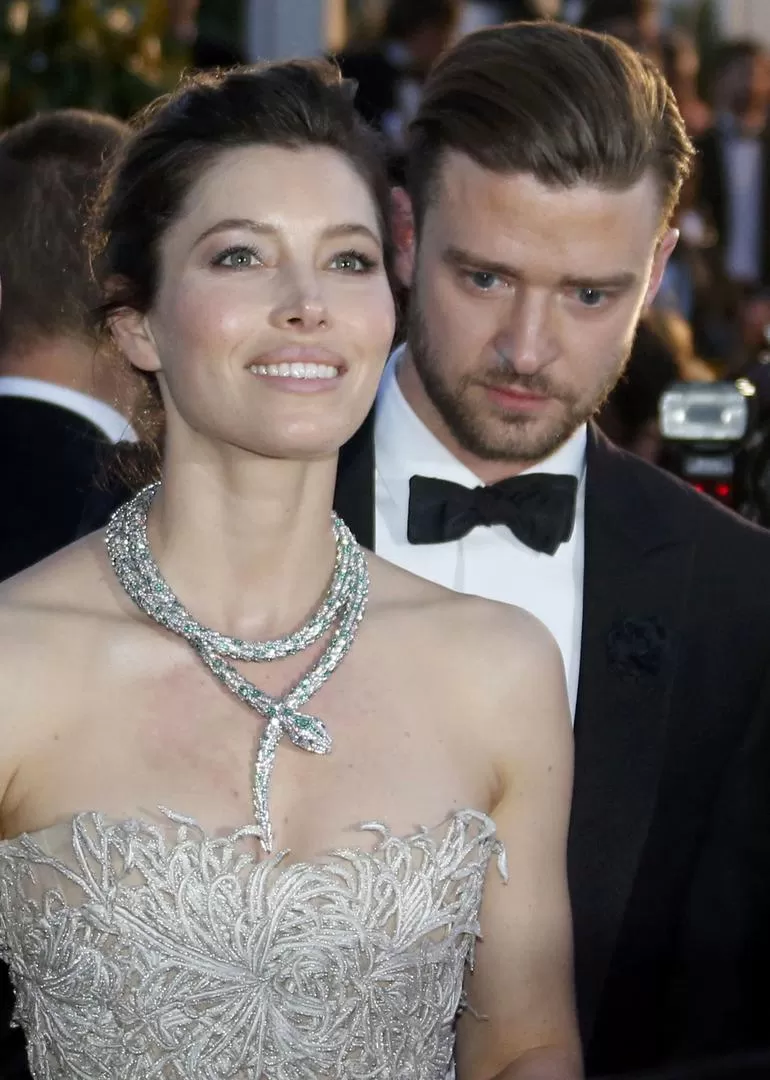   La impactante Jessica Biel acompañó a su marido, Justin Timberlake